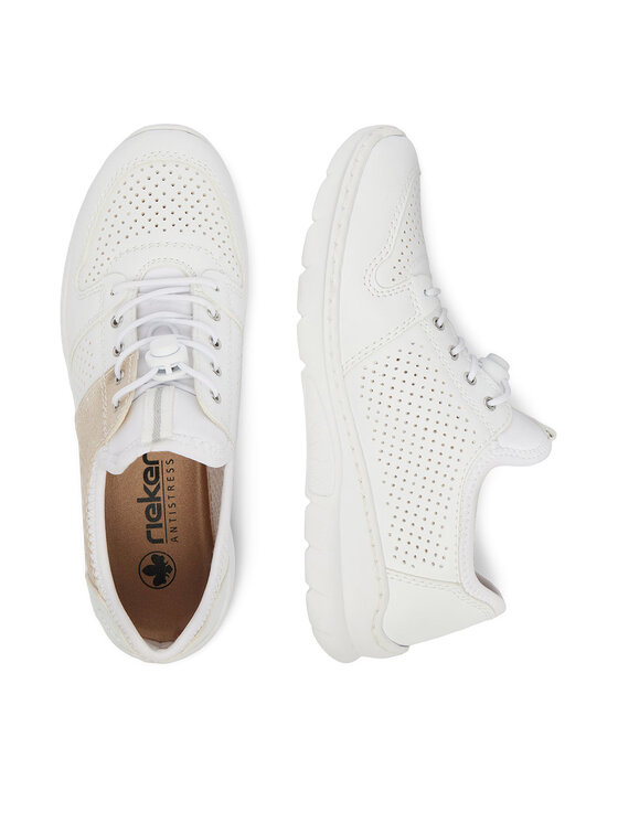 Rieker Rieker Sneakers CEO-L3254-80 Alb