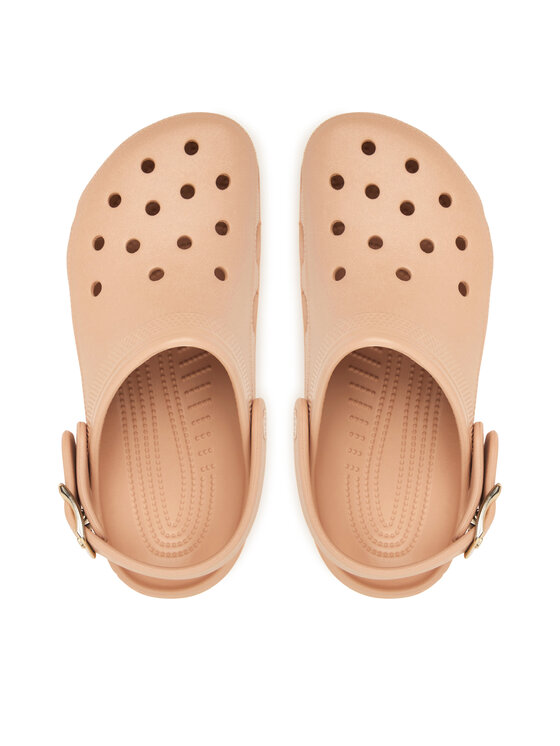 Crocs Crocs Ciabatte Classic Metallic Buckle Clog 213543 Rosa