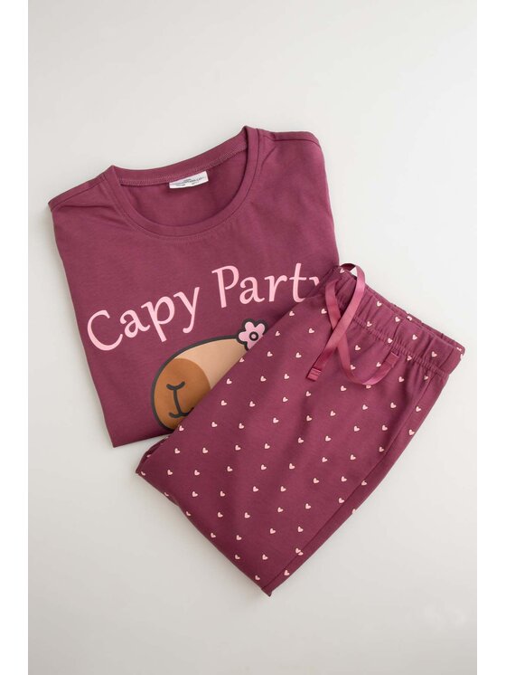 Coccodrillo Coccodrillo Pyžamo ZC6448101PJS-007 Růžová Regular Fit