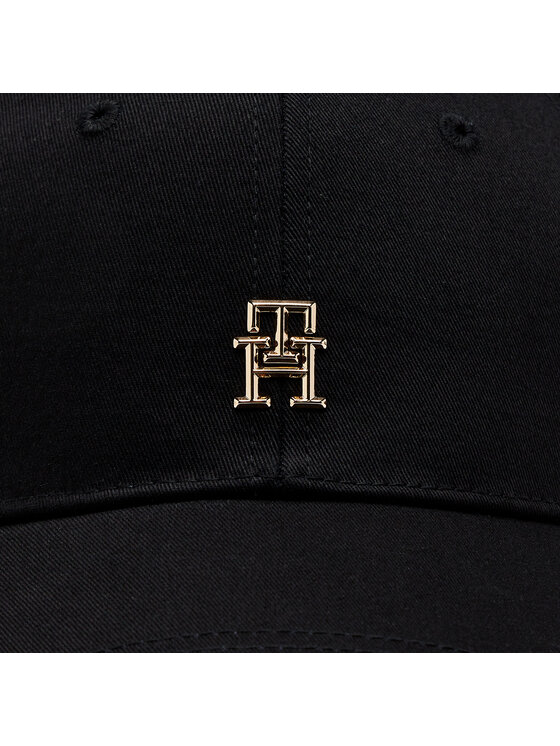 Tommy Hilfiger Tommy Hilfiger Kapa s šiltom Essential Chic Cap AW0AW15772 Črna