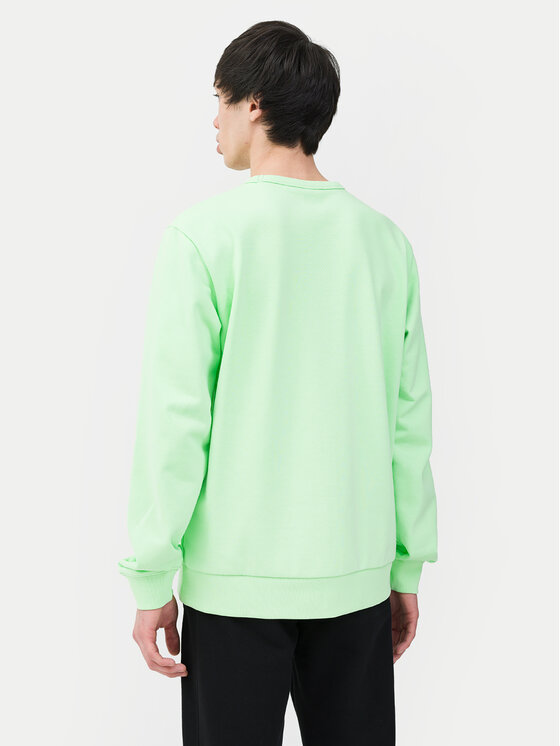 4F 4F Majica dugih rukava 4FWSS24TSWSM1009 Zelena Regular Fit