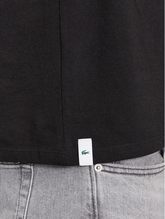 Lacoste Lacoste Σετ 3 T-Shirts TH3451 Μαύρο Regular Fit