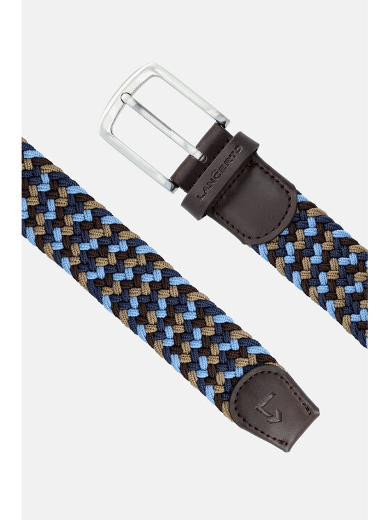 Lancerto Lancerto Pasek Męski Pleat PS090124000009 Kolorowy