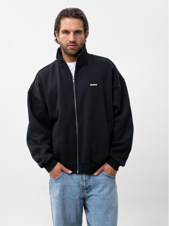 Jigga Wear Jigga Wear Bluza 132124 Czarny Oversize
