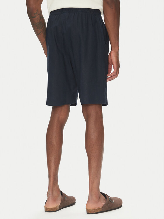 Emporio Armani Emporio Armani Szorty materiałowe EM000681 AF12356 UB102 Granatowy Regular Fit
