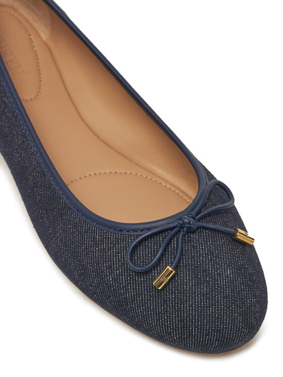 LAUREN RALPH LAUREN LAUREN RALPH LAUREN Baleriny Jayna 802962175001 Granatowy