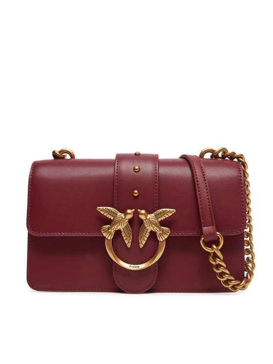 PINKO PINKO Τσάντα Love One Mini Cl PE 25 PCPL 100059 A0F1 Μπορντό