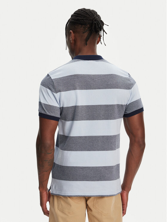 Robe di Kappa Robe di Kappa Polo Ming 64126KW Blu Slim Fit