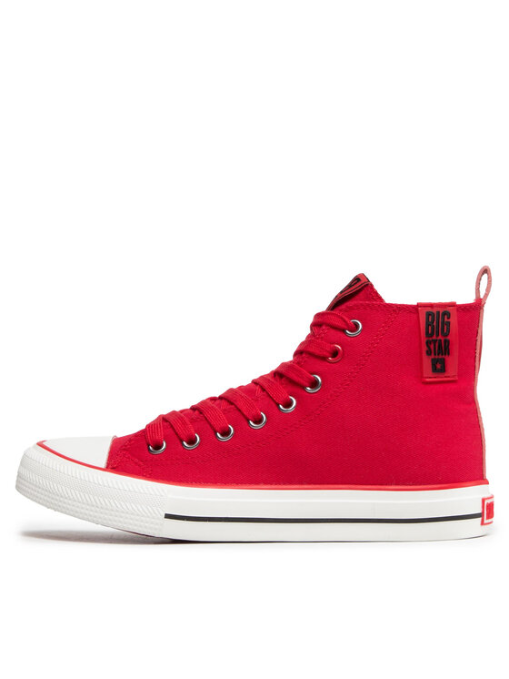 Big Star Shoes Big Star Shoes Tennised JJ274128 Punane