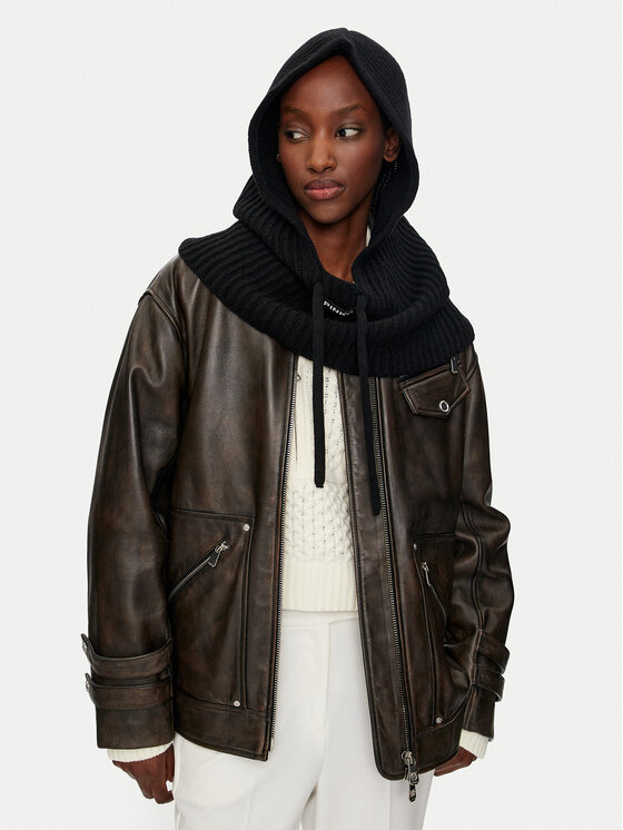 PINKO Pinko Tekaška ruta - Bandana Balaclava 104494 A1CH Črna