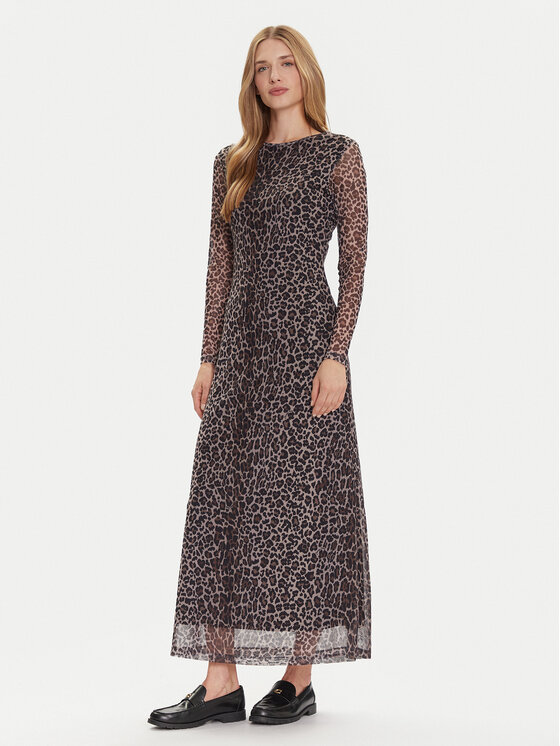Tommy Jeans Tommy Jeans Kleid für den Alltag DW0DW21511 Braun Regular Fit