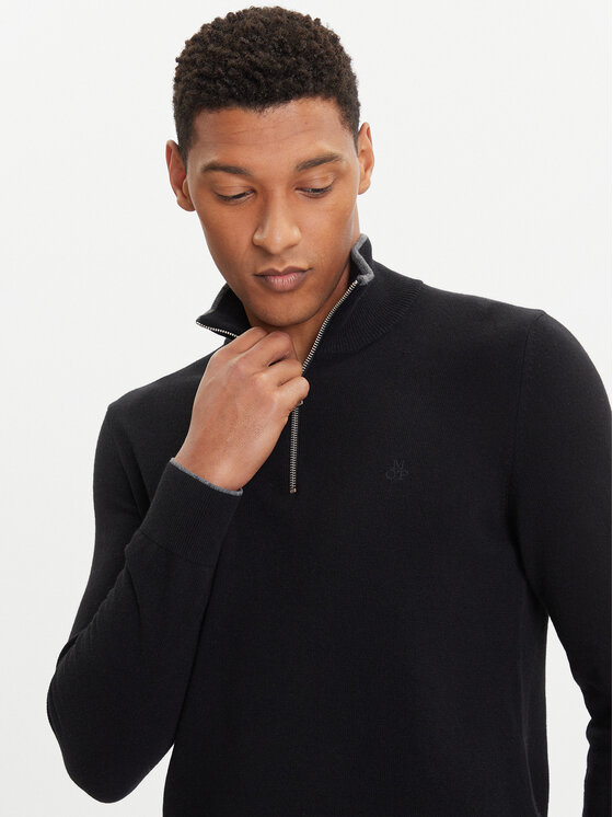Marc O'Polo Marc O'Polo Džemperis 529 5144 60314 Melns Regular Fit