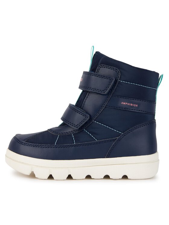 Geox Geox Śniegowce J Willaboom Girl B A J36HWD 0FU54 C4002 D Granatowy