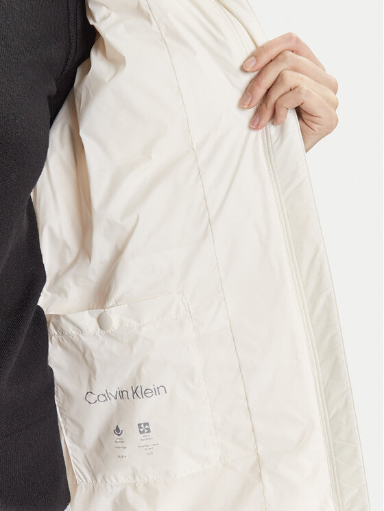 Calvin Klein Jeans Calvin Klein Jeans Pernata jakna Essential LV047D502G Bež Regular Fit