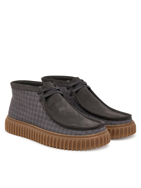 Clarks Clarks Μποτίνια Torhill Hi 26183426 Γκρι