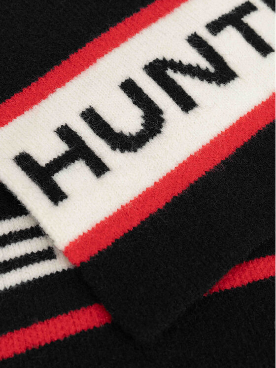 Hunter Hunter Sciarpa HTR-U4-001-AW24 Nero