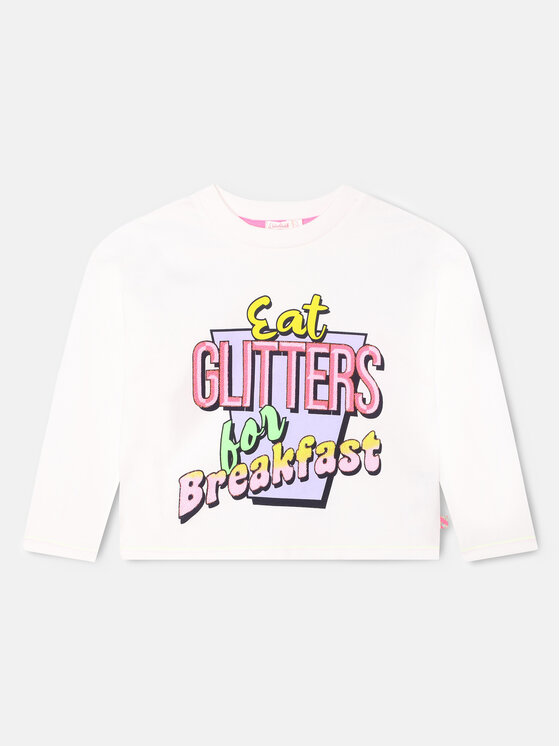 Billieblush Billieblush Bluse U15B90 Écru Regular Fit