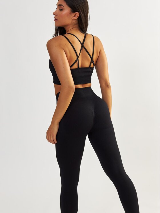 BeShaped BeShaped Sportovní podprsenka Bezszwowy Shape Up Černá
