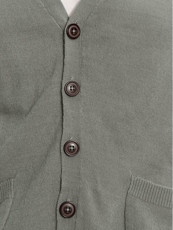 Brave Soul Brave Soul Strickjacke MK-162GHAZALI Grau Regular Fit