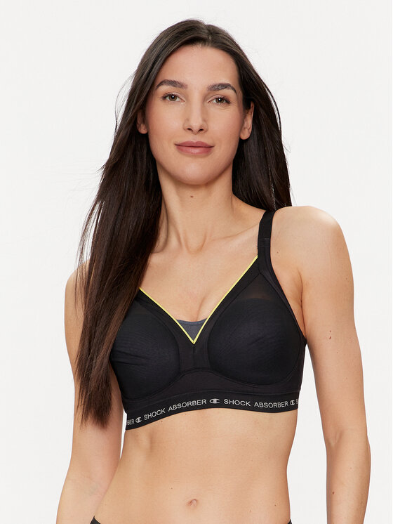 Shock Absorber Shock Absorber Sportovní podprsenka CHAMPION Active Shaped Support U10015 Černá