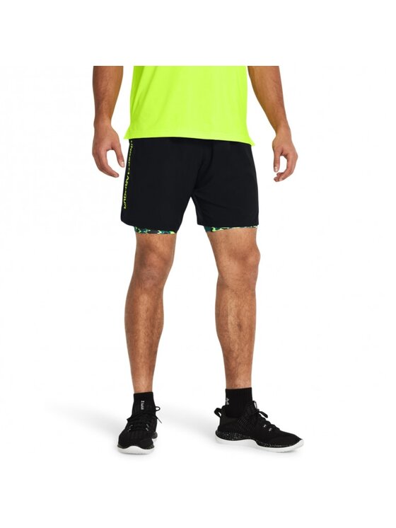Under Armour Under Armour Szorty sportowe 1383356 Czarny Relaxed Fit
