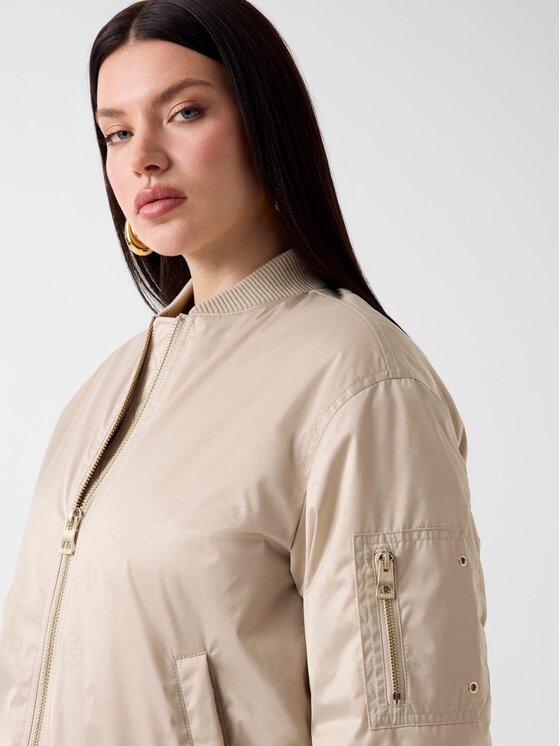 Guess Guess Kurtka przejściowa 183679 Beżowy Classic Fit