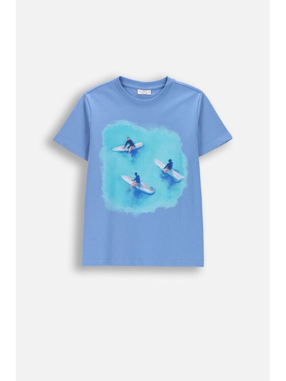 Coccodrillo Coccodrillo T-Shirt WC6143214VBB-014 Niebieski Regular Fit