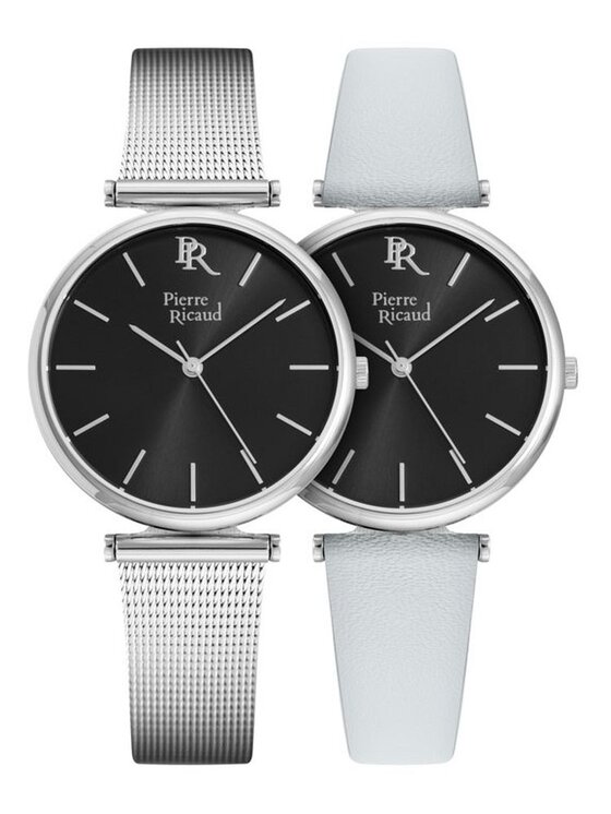 Pierre Ricaud Pierre Ricaud Zegarek P22044.5114QG-SET Srebrny