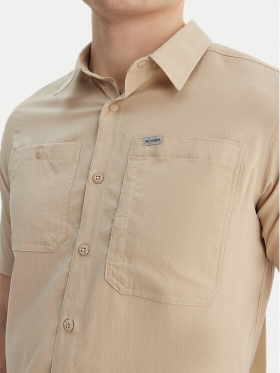 Columbia Columbia Marškiniai Silver Ridge™ Utility 2157323 Smėlio Regular Fit