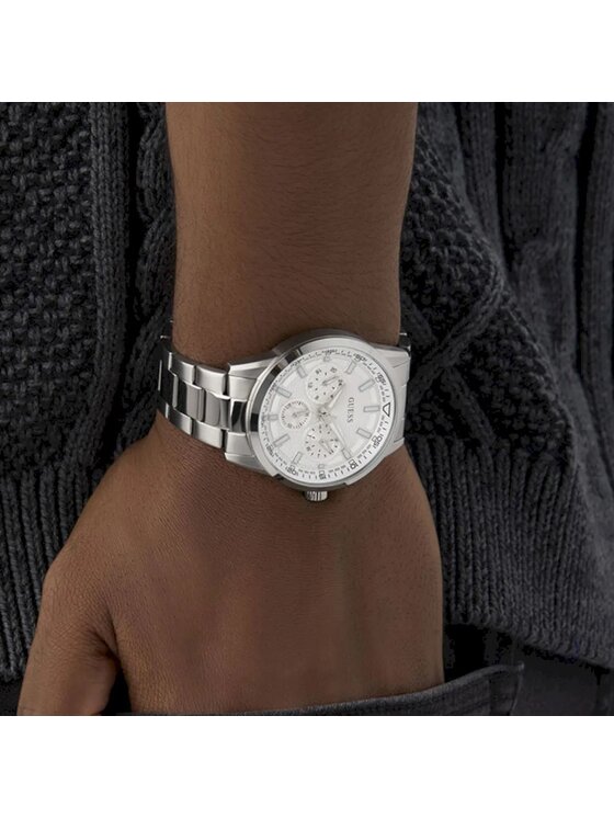 Guess Guess Zegarek GW0963G Srebrny