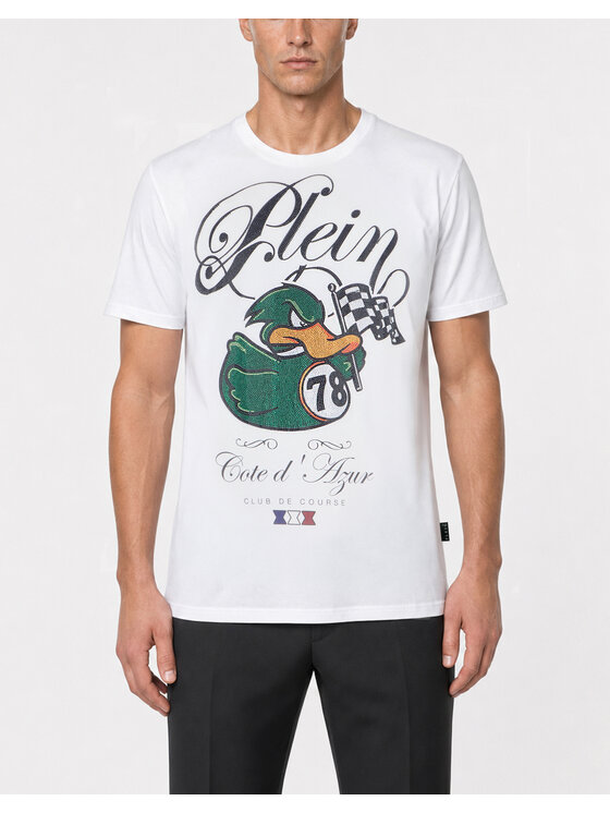 PHILIPP PLEIN PHILIPP PLEIN T-Shirt 31671 Bílá Regular Fit