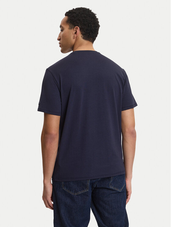 Guess Guess T-Shirt M6RI62 JR06K Granatowy Regular Fit