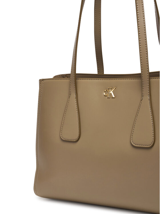 Calvin Klein Calvin Klein Τσάντα Ck Medium Work Tote LV04F3442G Μπεζ