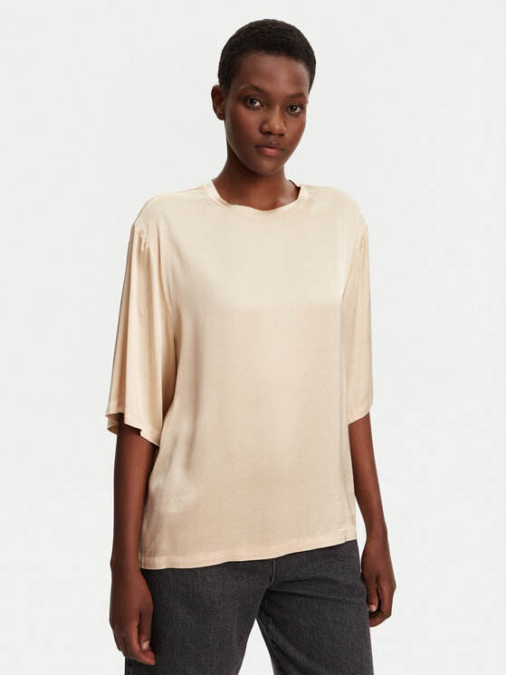 ViCOLO ViCOLO Halenka TD0013 Béžová Relaxed Fit