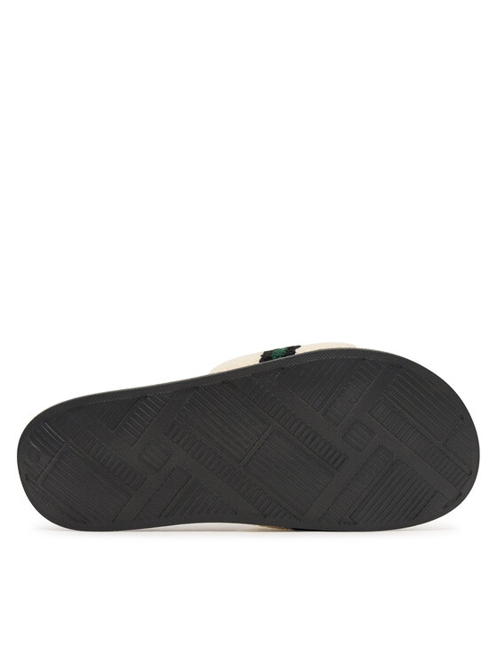 Tommy Hilfiger Tommy Hilfiger Natikači Hilfiger Towelling Pool Slide FM0FM06007 Kremna