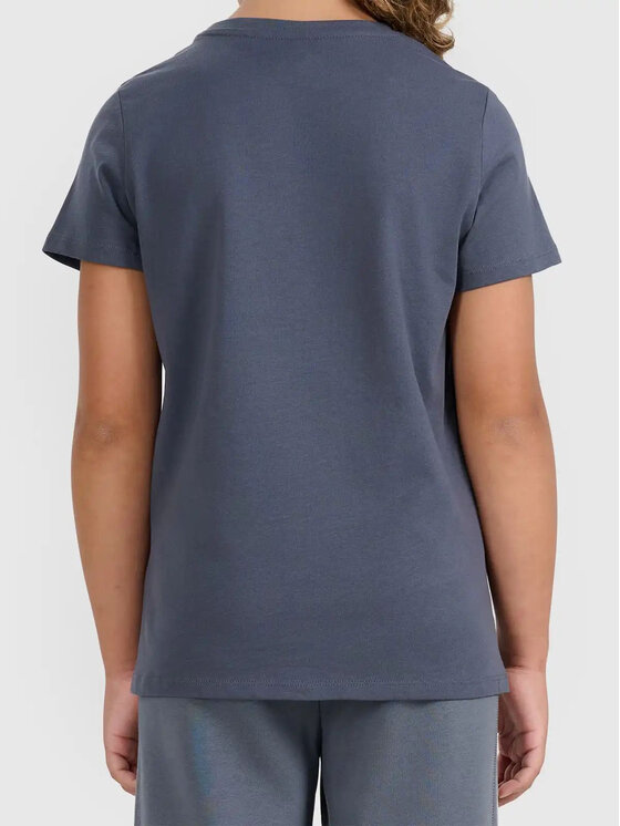 4F 4F T-Shirt 4FJWSS26TTSHF2884 Szary ciemny Active Fit