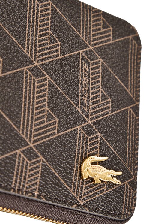 Lacoste Lacoste Portfel 335073 Brązowy