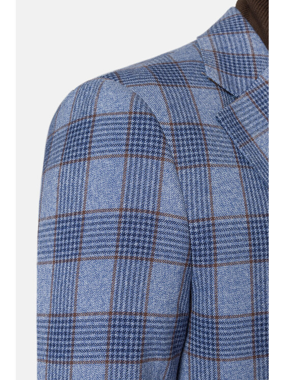 Lancerto Lancerto Marynarka Steveley MA131223000014 Niebieski Slim Fit