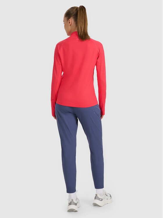 4F 4F Spodnie damskie 4FWAW25TFTRF0931-32S Niebieski Regular Fit