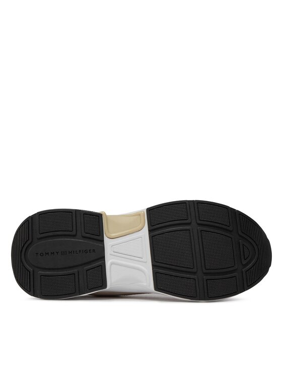 Tommy Hilfiger Tommy Hilfiger Laisvalaikio batai Sporty Lux Runner FW0FW07705 Balta