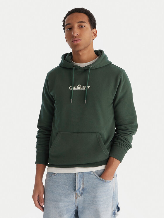 Quiksilver Quiksilver Bluză EQYFT05136 TKG Verde Comfort Fit
