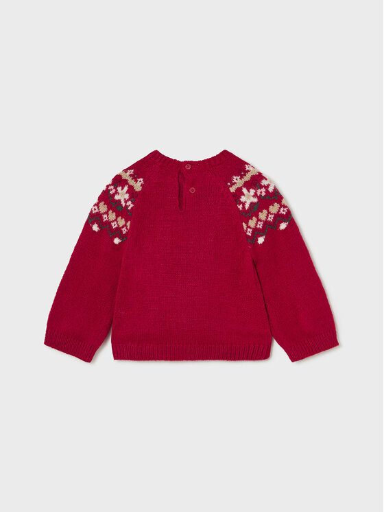 Mayoral Mayoral Sweter 2.311 Czerwony Regular Fit