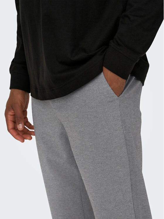 Only & Sons Only & Sons Chino nohavice 22026242 Sivá Regular Fit
