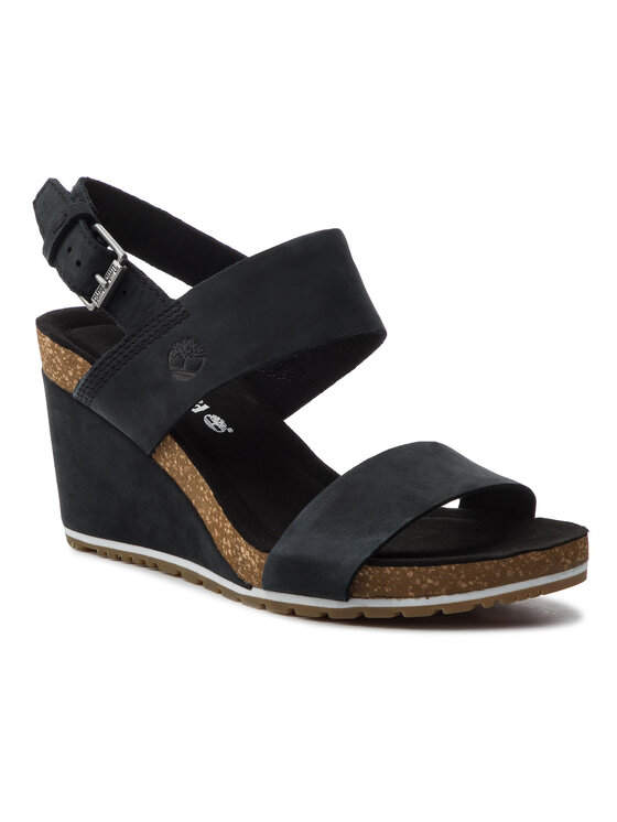 Timberland CAPRI SUNSET WEDGE Beige - Fast delivery | Spartoo Europe ! -  Shoes Sandals Women 80,00 €
