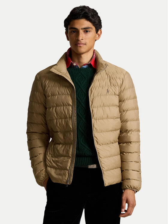 Męska Kurtka przejściowa Polo Ralph Lauren, Rozmiar XL, Beżowa, 710949955003