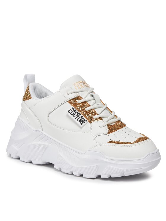 Versace Jeans Couture Versace Jeans Couture Sneakersy 75VA3SC2 Biela