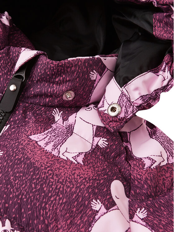 Reima Reima Žieminė striukė Moomin Lykta 5100013B Violetinė Regular Fit