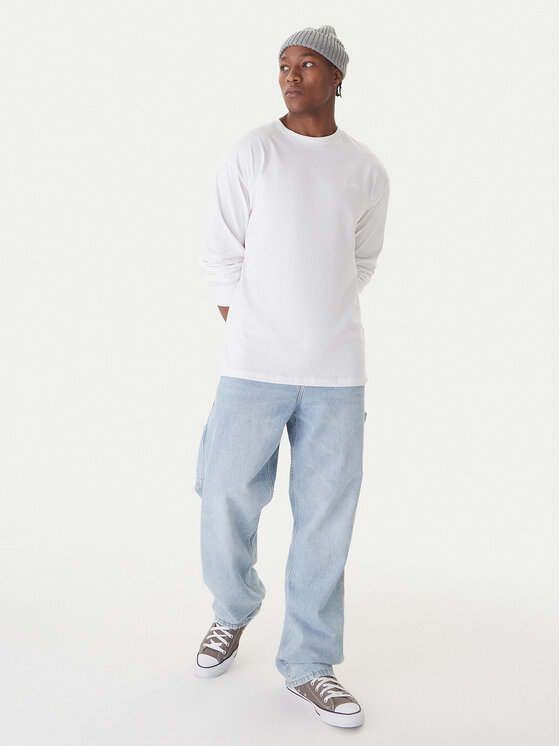 Quiksilver Quiksilver Тениска с дълъг ръкав Salt Water EQYZT08206 Бял Regular Fit