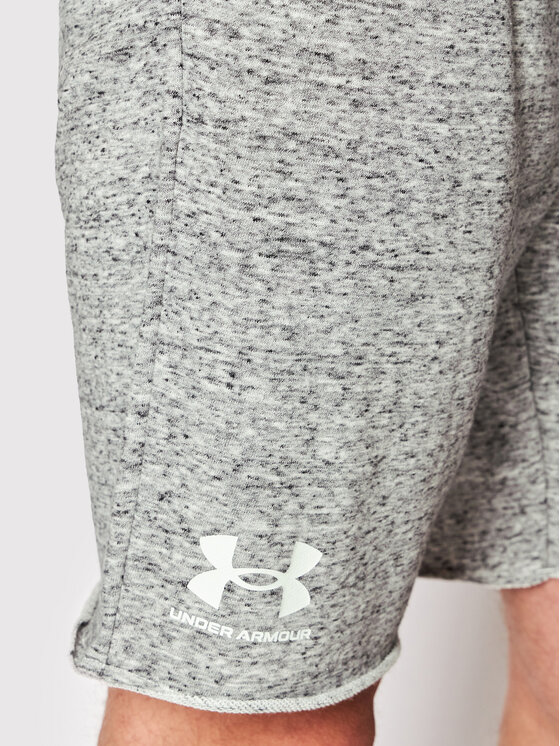 Under Armour Under Armour Športové kraťasy Rival Terry 1361631 Sivá Regular Fit