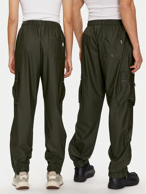 Rains Rains Pantaloni antipioggia Cargo Rain Pants Regular W3 18850 Verde Regular Fit